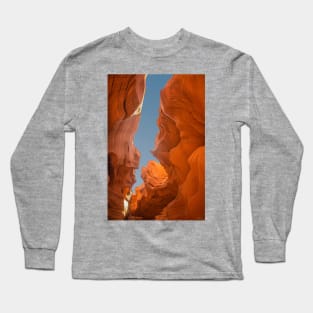 Slot Canyon by Nature, Page Arizona Long Sleeve T-Shirt